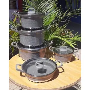 Bosch Non-Stick Cookware Set ya Granite 10Pcs