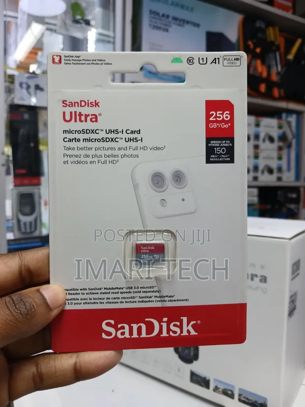 SanDisk Ultra 256GB microSDXC UHS-I Card - 1