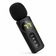 J88 4-in-1 Wireless Lavalier Microphone with Digital Display & Noise Reduction - 3