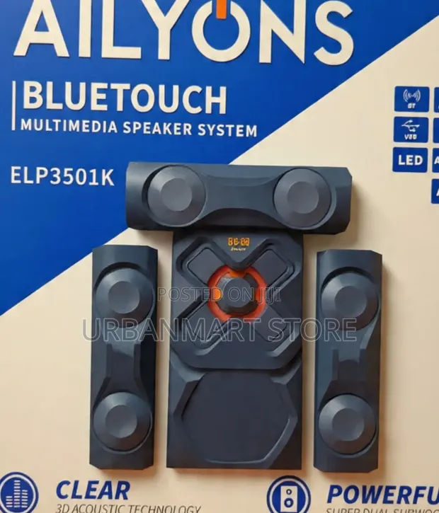 Ailyons ELP3501K Bluetouch Speaker za Muziki - 1