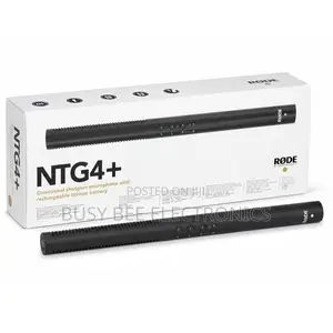 RØDE NTG4+ Professional Shotgun Microphone