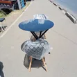 Seti ya Kisasa ya Meza ya Kula ya Mviringo ya Viti 2 - 5