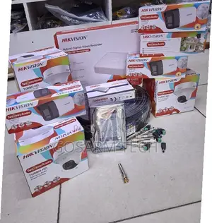 Hikvision 2MP Full Color HD CCTV Kit (8-Channel DVR, 8 Cameras)