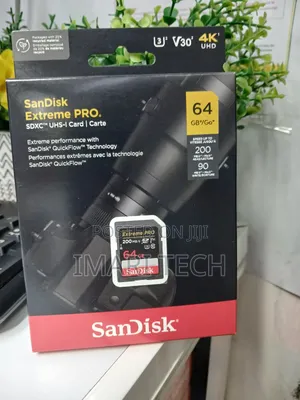 SanDisk Extreme PRO 64GB Kadi ya SD