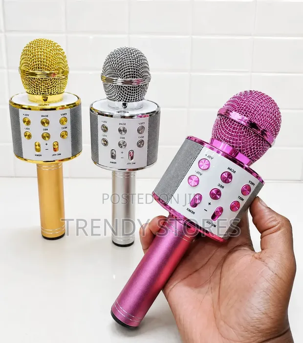 Wireless Bluetooth Karaoke Microphone - 1