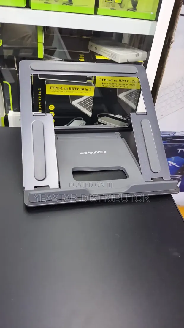 Awei Adjustable Foldable Laptop Stand - 1