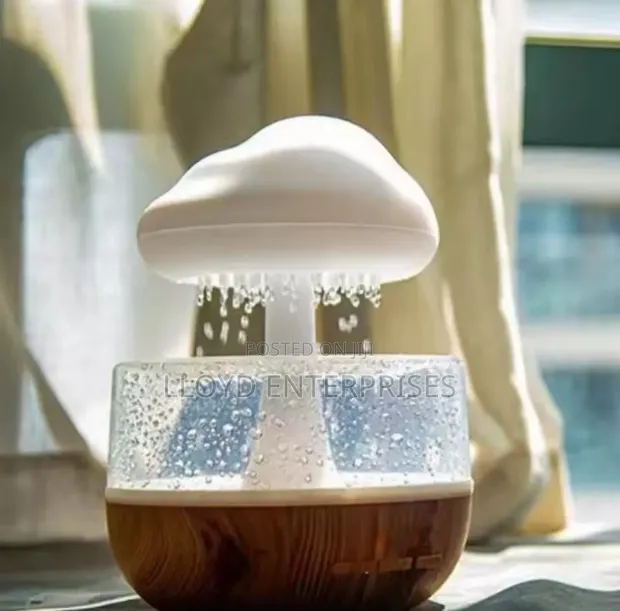 Rain Cloud Humidifier with 7 Color Lights - 1