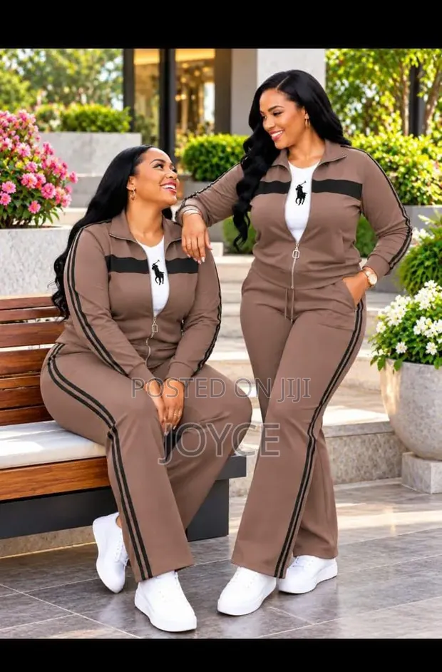 Track Suit Mpya na Mikanda ya Kando - 1