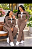 Track Suit Mpya na Mikanda ya Kando - 1
