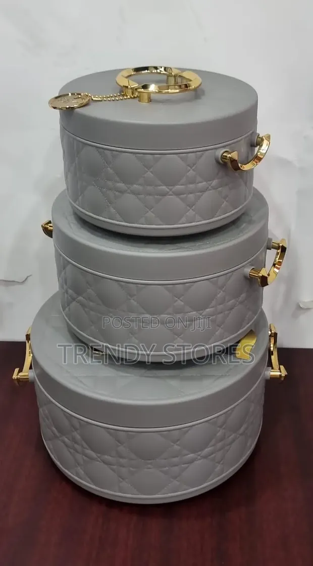 Unique Gold Insulated Hotpots Set - 1