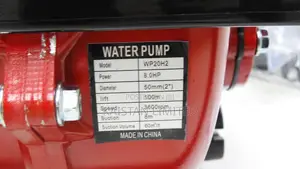 Kato Germany High Pressure Water Pump 7.5HP 2 Inch