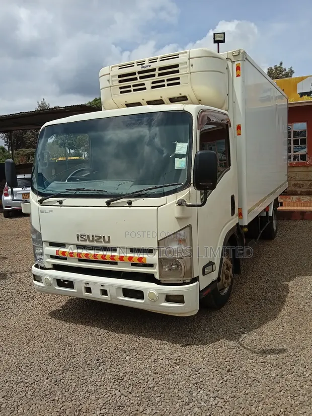 Isuzu ERF Fridge Truck 2014 Nyeupe - 1