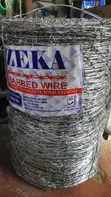 Zeka Barbed Wire 610m Galvanised - 1