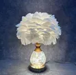 Crystal Feather Table Lamp - 3