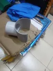 Boss Connector 4x3" PVC Pipe Fitting - 1