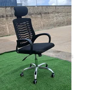 Kiti cha Ofisi cha Mesh chenye Headrest