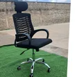 Kiti cha Ofisi cha Mesh chenye Headrest - 2