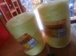 Kamba ya Nylon Njano 1-Ply (1000m) - 2
