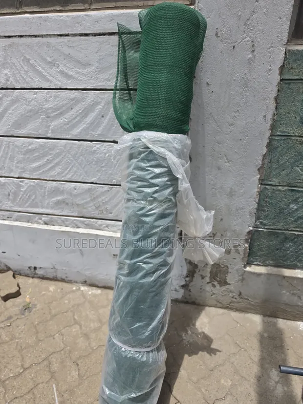 Green Construction Safety Scaffolding Netting 3m x 50m - 1