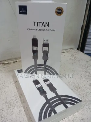 Titan 100W 4-in-1 Charging Cable 1.5m