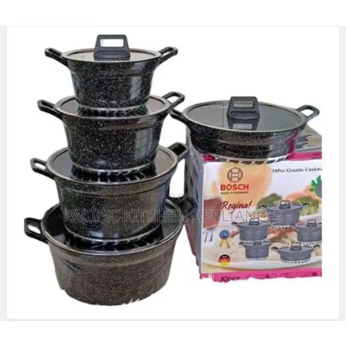 Bosch 10-Piece Granite Cookware Set - 1
