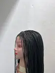 Wig za Braids - Nywele za Nusu-Binadamu & Binadamu - 1