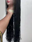 Wig za Braids - Nywele za Nusu-Binadamu & Binadamu - 3