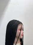 Wig za Braids - Nywele za Nusu-Binadamu & Binadamu - 4