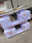 Istanbul 4ft White Marble Finish TV Stand - 2