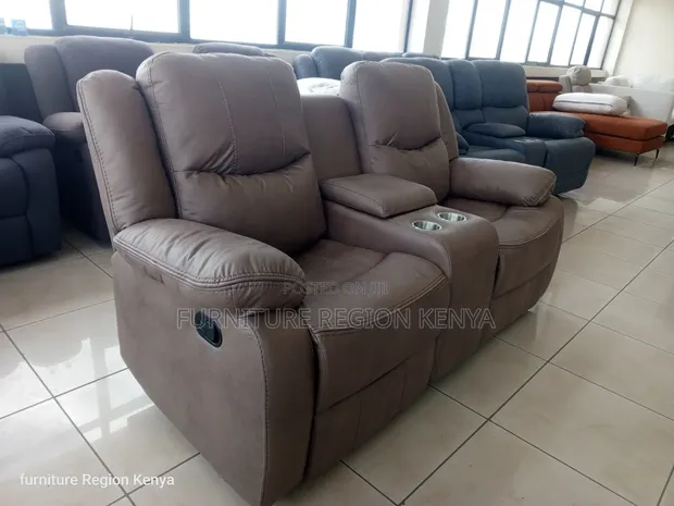 Luxurious Two-Seater Recliner Sofa - 1