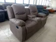 Sofa ya Kifahari ya Viti Viwili Inayoreclini - 1