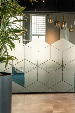 Excel Deco Decorative Glass Film for Modern Doors