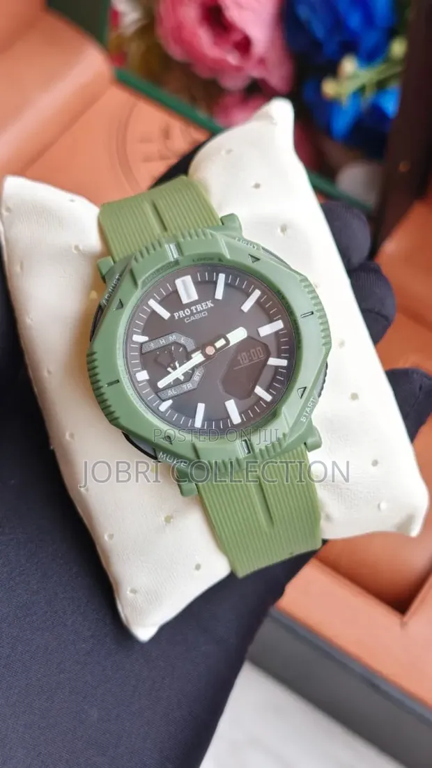 Casio Pro Trek Saa ya Dual Display - 1