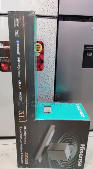 Hisense 3.1 Channel 280W Soundbar AX3100G