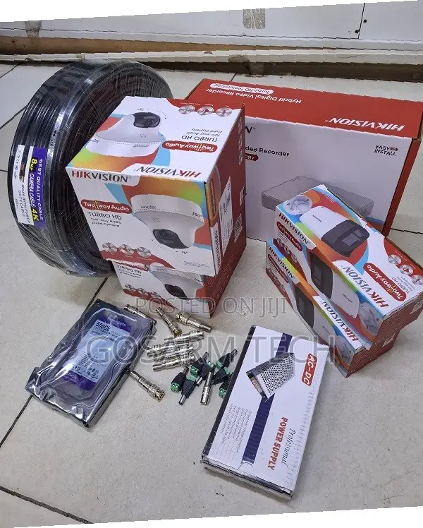 Hikvision HD CCTV Kit with Two-Way Audio & Remote Access - 1