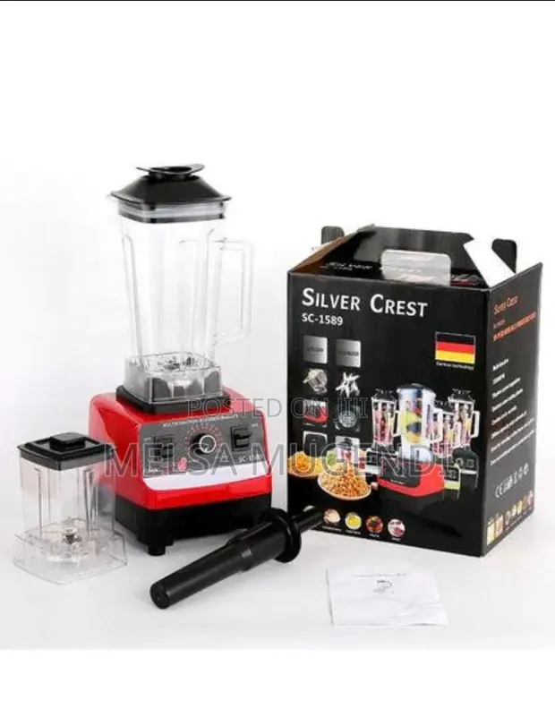 Silvercrest 2-in-1 Blender na Grinder Mpya Kabisa - 1
