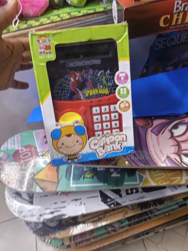 Electronic Piggy Bank with Fingerprint & Password - 1