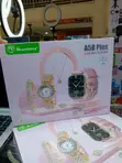 A58 Plus Ladies Bluetooth Smartwatch with Jewellery Accessories - 2
