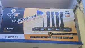 Seti ya Microphone Isiyo na Waya BNK X75
