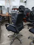 Boss Office Products Smart Rise Headrest Office Chair - Black - 1