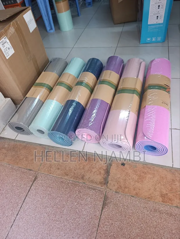 6mm Yoga Mat Mbili Upande - 1