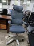 White Adjustable Office Chair - 1