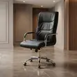 High Leather Swivel Office Chair - 2
