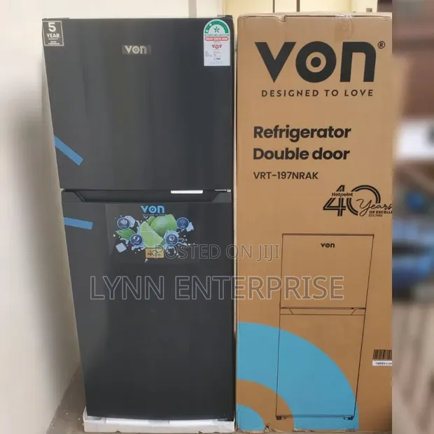 Brand New Von 197 Litres No Frost Refrigerator - 1