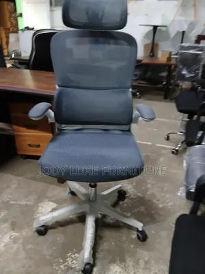 White Adjustable Office Chair - Brand New