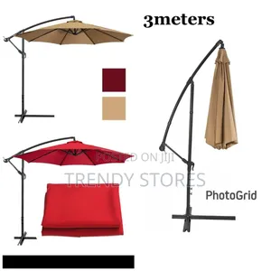 3M Garden Umbrella Parasol - Nguo Zinazoweza Kubadilishwa
