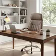 Apex Executive Office Chair - Brown High-Back - 2