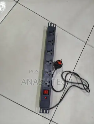 PDU 6-Port Overload Protection Universal Data Server Rack