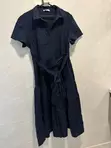 Woolworths Women's Navy Blue Button-Up Midi Dress - 2