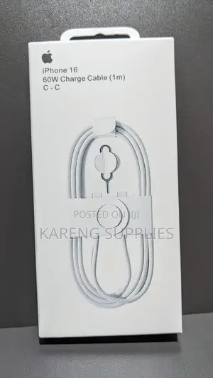 Apple 60W USB-C to USB-C Braided Cable (1m)